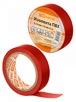  Изолента ПВХ 0,13х15мм Красная 5м TDM