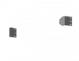 Комплект кронштейнов (2шт.) для Din-рейки для ВРУ Unit EKF PROxima