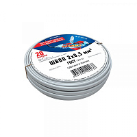  Провод ШВВП 2х0,5 мм², длина 20 метров, ГОСТ 7399-97 REXANT