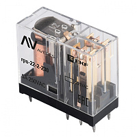  Реле промежуточное РП slim 22/2 5A 230В AC EKF AVERES