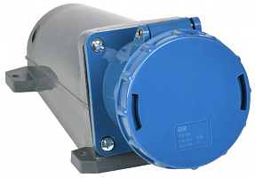  Розетка стационарная ССИ-133 2P+PE 63А 200-250В IP54 IEK