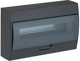  KREPTA 3 Корпус пластиковый ЩРН-П-18 IP41 черный IEK