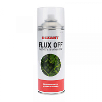  Очиститель печатных плат FLUX OFF, 520 мл (400мл), аэрозоль REXANT