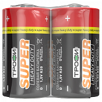  Батарейки Трофи R20-2S SUPER HEAVY DUTY Zinc (12/288/5184)