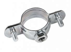  Хомут стальной 2 1/2" (81-86 мм), без уплотнителя EKF