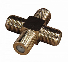  Переходник соединитель, x4 гнезда F PROconnect