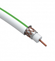  ЭРА Кабель коаксиальный SAT 703 B, 75 Ом, Cu/(оплётка Cu 75%), PVC, цвет белый, бухта 20 м (20/360)