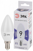  Лампочка светодиодная ЭРА STD LED B35-9W-860-E14 E14 / Е14 9Вт свеча холодный дневной свет