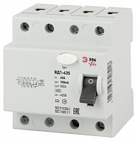  УЗО ЭРА PRO NO-902-155 ВД1-63S 4P 40А 100мА