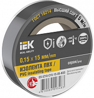  MIXTAPE 7 Изолента 0,15х15мм серая 5м IEK
