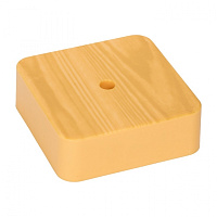  Коробка разветвительная KMP-030-030 (75х75х26) светлое дерево EKF PROxima