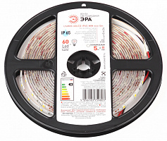  Светодиодная лента ЭРА LS2835 -60LED-IP65-WW-eco-5m (80/1920)