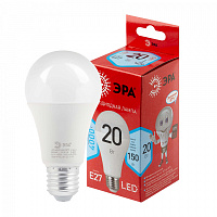  Лампочка светодиодная ЭРА RED LINE LED A65-20W-840-E27 R E27 / Е27 20 Вт груша нейтральный белый свет
