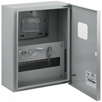  Корпус металлический навесной ЭРА SIMPLE ЩУРН-1/12 (400х300х155) IP31 УХЛЗ серый