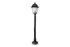  Camelion  PP6201  C42 НТУ 04-60-002 У1 "Оскар 4" черн.+серебро (Св-к-столб садово-парк., 1 метр, 4-г