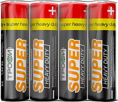  Батарейки Трофи R6-4S SUPER HEAVY DUTY Zinc (60/1200/28800)