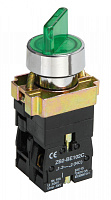  Переключатель LAY5-BK2365 2 положения зеленый NO+NC IEK