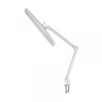  Лампа настольная бестеневая, струбцина, ECO light, 84 SMD LED, сенсорный диммер, белая REXANT