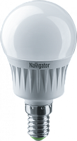  Лампа светодиодная 94 468 NLL-G45-7-230-4K-E14 7Вт шар 4000К нейтр. бел. E14 560лм 176-264В Navigator 94468