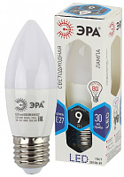  Лампочка светодиодная ЭРА STD LED B35-9W-840-E27 E27 / Е27 9Вт свеча нейтральный белый свeт