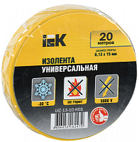  MIXTAPE 3 Изолента 0,13х15мм желтая 20м IEK