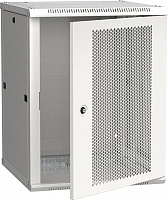  ITK Шкаф LINEA W 12U 600х600мм дверь перфорированная серый RAL7035