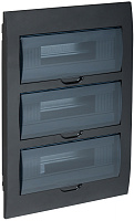  KREPTA 3 Корпус пластиковый ЩРВ-П-36 IP41 черный IEK