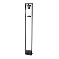  Светильник садово-парковый Gauss Clio столб 1*E27, Max.60W, 142*800мм, 170-240V / 50Hz, IP 54 (1/8)