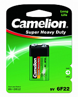  Camelion Green 6F22 BL-1 (6F22-BP1G, батарейка крона 9В)