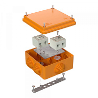  Коробка огнестойкая для о/п 40-0300-FR10.0-4 Е15-Е120 RAL2004 100х100х50 (14 шт/кор) Промрукав
