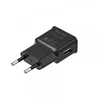  Сетевое зарядное устройство REXANT USB, 5V, 2.1 A, черное