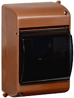  KREPTA 3 Корпус пластиковый КМПн 2/4 IP30 дуб IEK