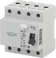  УЗО ЭРА PRO NO-902-68 ВД1-63 4P 40А 300мА