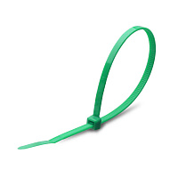  Стяжка нейлоновая КСС 3х100 (зел) (100шт) (Fortisflex)