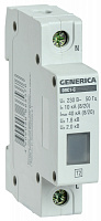  Ограничитель импульсных перенапряжений ОПС1-C 1Р 10/40кА 230В GENERICA