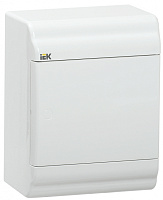  PRIME Корпус пластиковый ЩРН-П-4 модуля навесной белый/белая дверь IP41 IEK