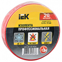  MIXTAPE 5 Изолента 0,18х19мм красная 20м IEK