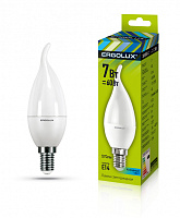  Ergolux LED-CA35-7W-E14-4K (Эл.лампа светодиодная Свеча на ветру 7Вт E14 4500K 172-265В)