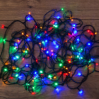  Гирлянда светодиодная универсальная 200 LED Мультиколор 20 метров, с контроллером
