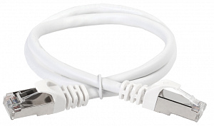  ITK Коммутационный шнур (патч-корд) кат.6 FTP PVC 10м белый
