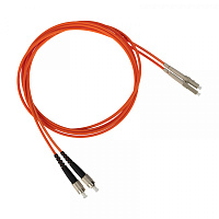  Патч-корд оптический переходной (MM), 50/125 (OM2), LC/UPC-FC/UPC, (Duplex), LSZH, 2м