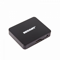  Делитель гнездо HDMI на 2 гнезда HDMI, пластик REXANT