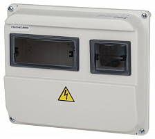  Корпус пластиковый навесной ЭРА ЩУРн-П 1/3 (224х270х110) IP55 белый
