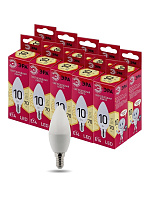  Лампочка светодиодная ЭРА RED LINE LED B35-10W-827-E14 R E14 / Е14 10 Вт свеча теплый белый свет