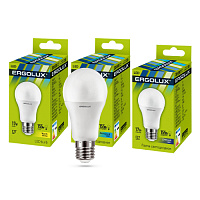  Ergolux LED-A60-17W-E27-6K (Эл.лампа светодиодная ЛОН 17Вт E27 6500K 180-240В)