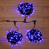  Гирлянда LED ClipLight 24V, 3 нити по 20 м, свечение с динамикой, цвет диодов Синий