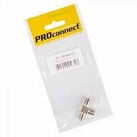  Переходник антенный, (3 гнезда F), тройник, 1 шт. PROconnect