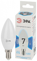  Лампочка светодиодная ЭРА STD LED B35-7W-840-E14 E14 / Е14 7Вт свеча нейтральный белый свет