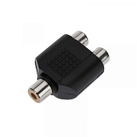  Переходник 1 гнездо RCA - 2 гнезда RCA REXANT