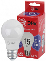  Лампочка светодиодная ЭРА RED LINE LED A60-15W-865-E27 R Е27 / E27 15 Вт груша холодный дневной свет